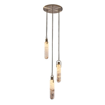 Flint 3 Light Full Canopy Pendant (133|519276WB)