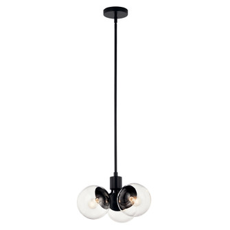 Chandelier Convertible 3Lt (10687|52700BKCLR)