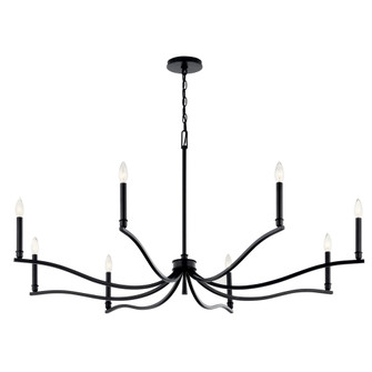 Chandelier 8Lt (10687|52697BK)