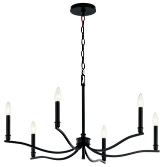 Chandelier 6Lt (10687|52695BK)