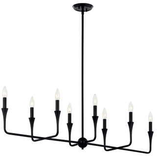 Linear Chandelier 8Lt (10687|52693BK)