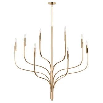 Livadia 47.75 Inch 8 Light Chandelier in Champagne Bronze (10687|52675CPZ)