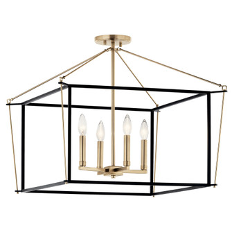 Semi Flush Mount 4Lt (10687|52632CPZ)