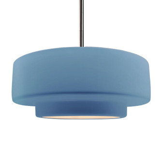 Large Tier 1-Light Pendant (254|CER-6545-SKBL-NCKL-RIGID-LED1-700)
