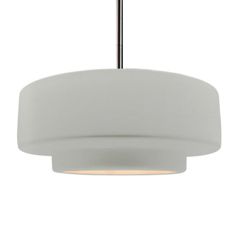 Large Tier 1-Light Pendant (254|CER-6545-MAT-NCKL-RIGID)