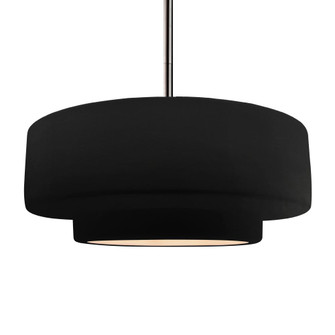 Large Tier 1-Light Pendant (254|CER-6545-CRB-NCKL-RIGID-LED1-700)