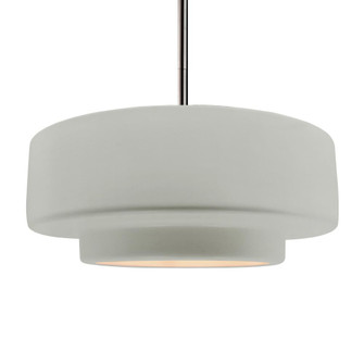 Large Tier 1-Light Pendant (254|CER-6545-BIS-NCKL-RIGID-LED1-700)