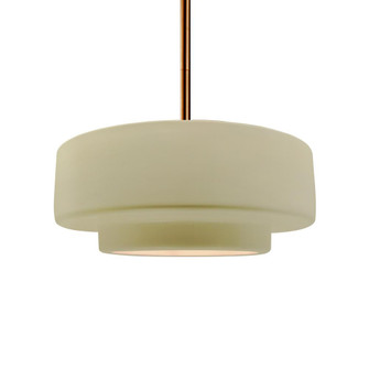 Medium Tier 1-Light Pendant (254|CER-6543-VAN-BRSS-RIGID-LED1-700)