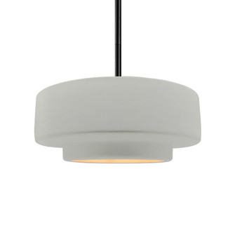 Medium Tier LED Pendant (254|CER-6543-MTGD-MBLK-RIGID-LED1-700)