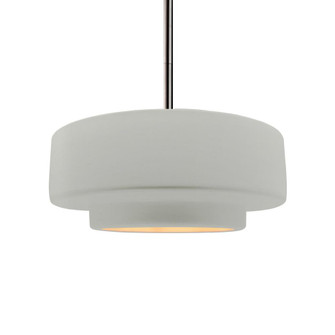 Medium Tier 1-Light Pendant (254|CER-6543-MTGD-NCKL-RIGID)