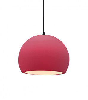 Small Globe 1-Light Pendant (254|CER-6530-CRSE-MBLK-BKCD)