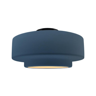 Large Tier Semi-Flush (254|CER-6365-MID-MBLK)