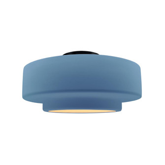 Medium Tier Semi-Flush (254|CER-6363-SKBL-MBLK-LED1-700)