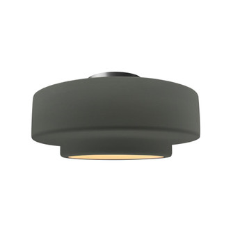 Medium Tier Semi-Flush (254|CER-6363-PWGN-NCKL-LED1-700)