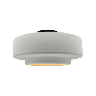 Medium Tier Semi-Flush (254|CER-6363-MTGD-MBLK-LED1-700)
