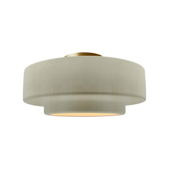 Medium Tier LED Semi-Flush (254|CER-6363-CKC-BRSS-LED1-700)