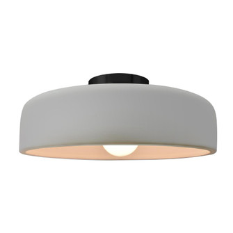 Large Spire Semi-Flush (254|CER-6345-MAT-MBLK-LED1-700)