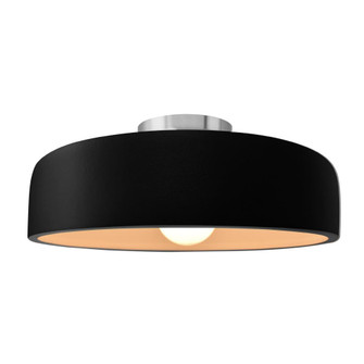 Large Spire Semi-Flush (254|CER-6345-CRB-NCKL-LED1-700)