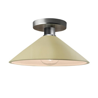 Flare Semi-Flush (254|CER-6330-VAN-NCKL)