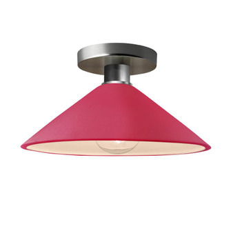 Flare Semi-Flush (254|CER-6330-CRSE-NCKL-LED1-700)
