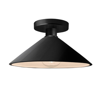 Flare Semi-Flush (254|CER-6330-BKMT-MBLK-LED1-700)