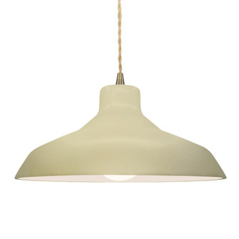 Large Loft 1-Light Pendant (254|CER-6265-VAN-ABRS-BEIG-TWST)