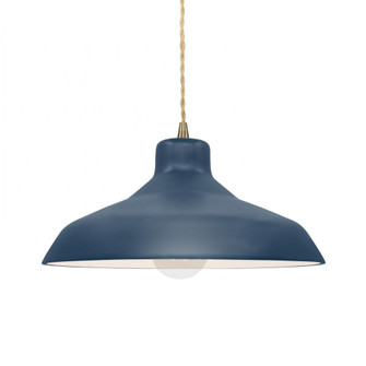 Medium Loft 1-Light Pendant (254|CER-6263-MID-ABRS-BEIG-TWST)