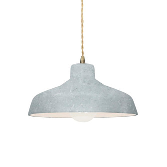 Small Loft 1-Light Pendant (254|CER-6260-CONC-ABRS-BEIG-TWST-LED1-700)