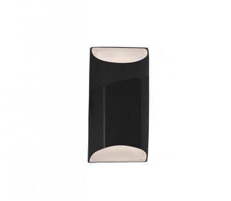 Small ADA Tapered Cylinder Wall Sconce (254|CER-5750-BLK)