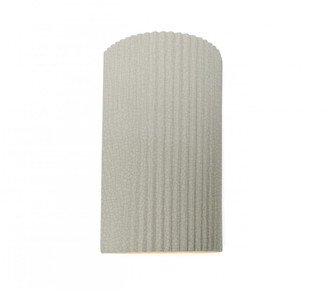Large ADA Pleated Cylinder Wall Sconce (254|CER-5745-CRK)
