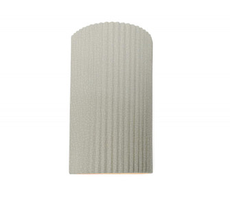 Large ADA Pleated Cylinder Wall Sconce (254|CER-5745-CRK)