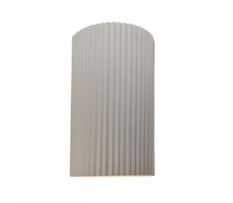Large ADA Pleated Cylinder Wall Sconce (254|CER-5745-BIS)