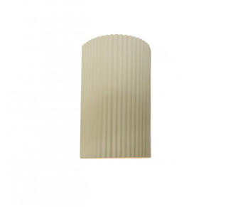 Small ADA Pleated Cylinder Wall Sconce (254|CER-5740-VAN)