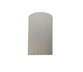 Small ADA Pleated Cylinder Wall Sconce (254|CER-5740-BIS)