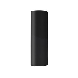 Really Big ADA Tube Wall Sconce - Closed Top (Outdoor) (254|CER-5407W-BLK)