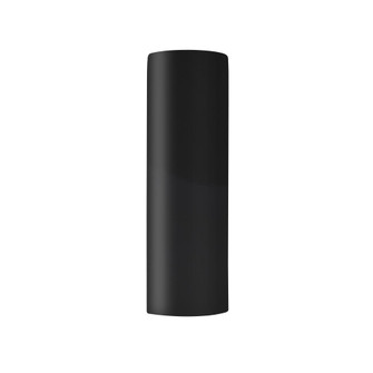 Really Big ADA Tube Wall Sconce - Closed Top (254|CER-5407-BLK)