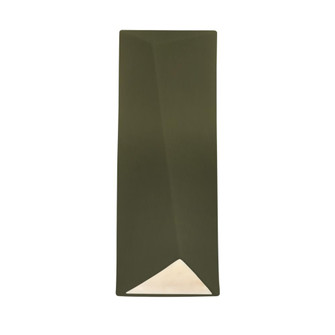 ADA Diagonal Rectangle LED Wall Sconce (Closed Top) (254|CER-5890-MGRN)