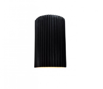 Small ADA LED Pleated Cylinder (Outdoor) (254|CER-5740W-CRB)