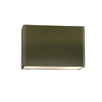 Large ADA Outdoor LED Wide Rectangle - Open Top & Bottom (254|CER-5655W-MGRN)