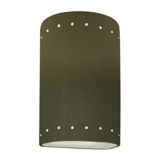 Small Cylinder w/ Perfs - Open Top & Bottom (254|CER-0995-MGRN)