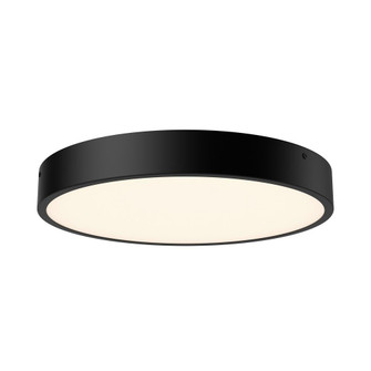 Adelaide 15-in Matte Black Dimmable LED Flush Mount (7713|FM554015MB-5CCT)