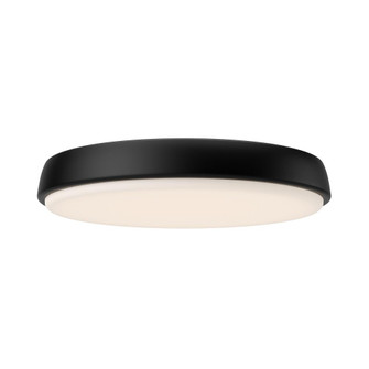 Laval 15-in Matte Black Dimmable LED Flush Mount (7713|FM503715MB-5CCT)