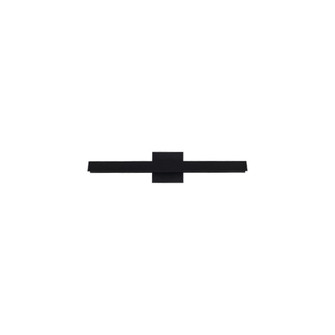 Galleria 15-in Black LED Wall Sconce (2700K) (461|WS10415-BK-2700K)