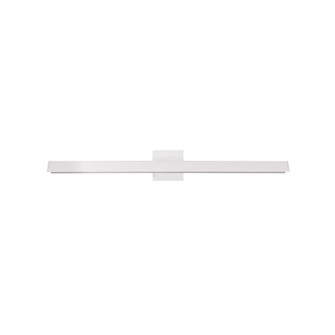 Galleria 23-in White LED Wall Sconce (2700K) (461|WS10423-WH-2700K)