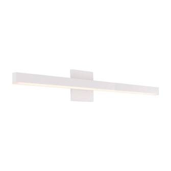 Vega 37-in White Damp-Rated Dimmable LED Vanity Light (2700K) (461|VL10337-WH-2700K)
