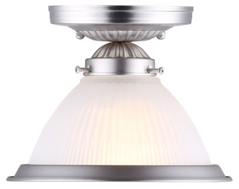 Halophane, Ceiling Light, Frosted Halophane Glass, 60W Type A, 6 .75 IN W x 6 IN H (801|ICHANC7151)