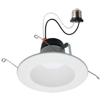 Field Selectable LED Downlight Retrofit; Deep Baffle; 8/10.5/13.5 Watts; 27K/30K/35K/40K/50K CCT; (27|S11883)