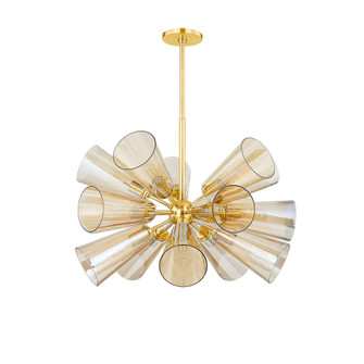 HARTWOOD CHANDELIER (57|2032-AGB)