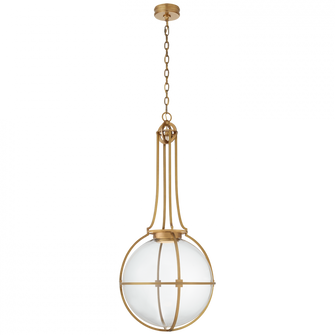 Gracie Grande Captured Globe Pendant (279|CHC 5480AB-CG)