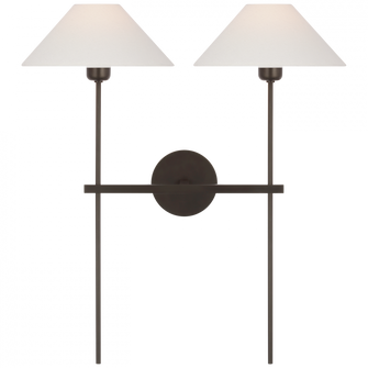 Hackney 25'' Double Tail Sconce (279|SP 2026BZ-L)